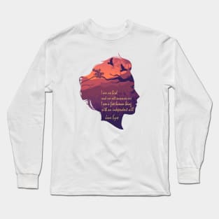 Jane Eyre I Am No Bird Long Sleeve T-Shirt